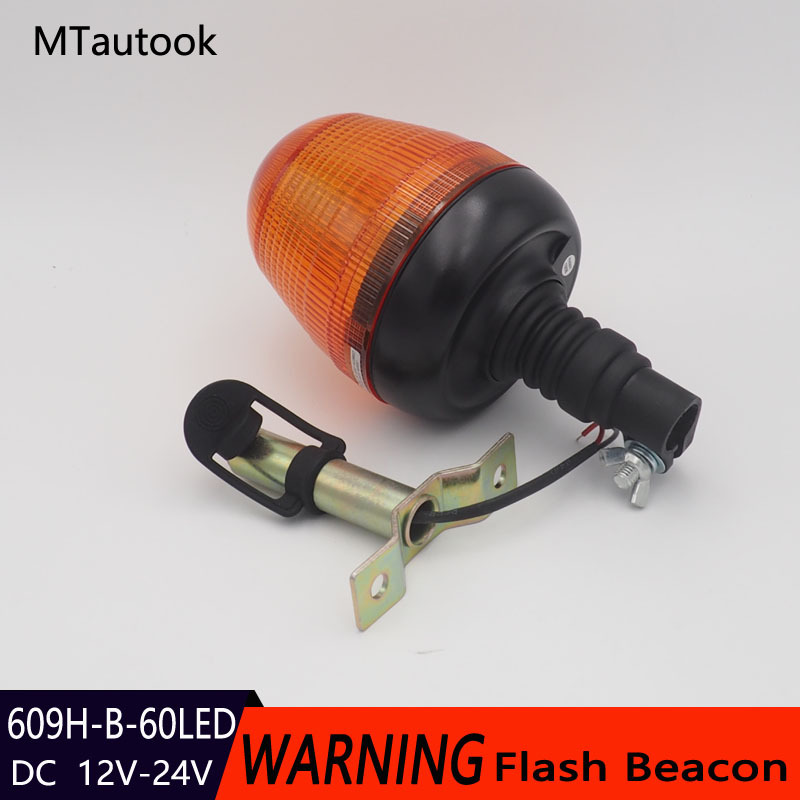 60LED 30W LED warning flashing lights for engineering vehicles, automobiles, school buses, excavators, agricultural machinery pic 4