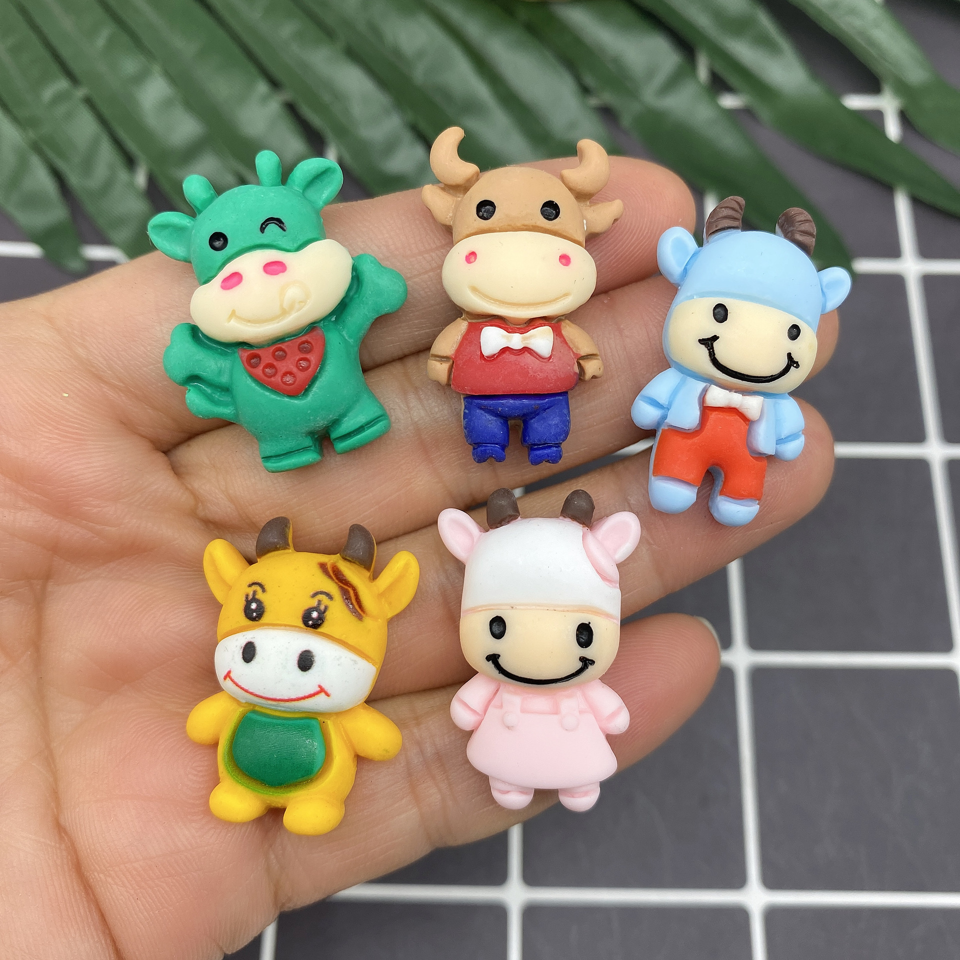 树脂配件饰品帽子贴片史莱姆内放DIY日韩风哑光笑脸厂家直销详情18