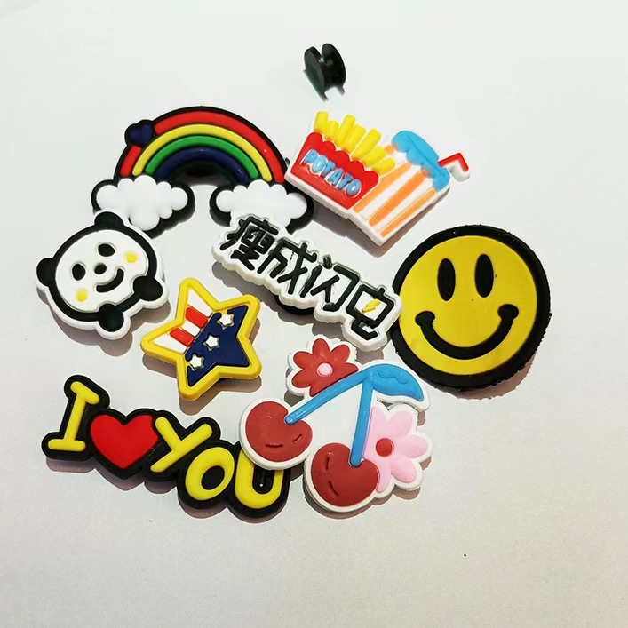 巴斯光年洞洞鞋拖鞋鞋扣鞋花装饰品卡通可爱diy配件配饰三眼怪物详情3