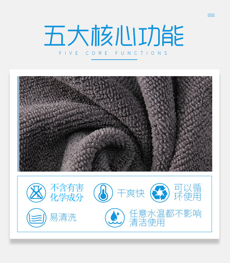 New pet towel, pet pocket, quick-drying and comfortable towel, ultra-fine fiber bath and drying pet towel pic 1