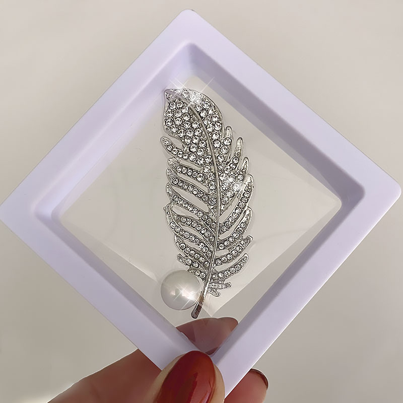 盒装新款高档蝴蝶结胸针时尚防走光别针珍珠胸花配饰丝巾扣礼品详情32