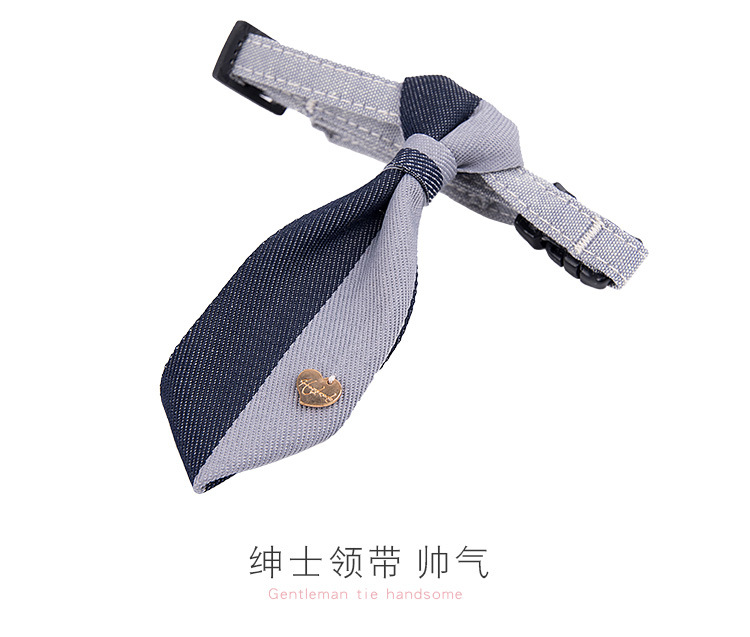 New adjustable pet collars and ties, Korean-style color-matched dog collars and ties, dog neck collars, one-piece consignment pic 10