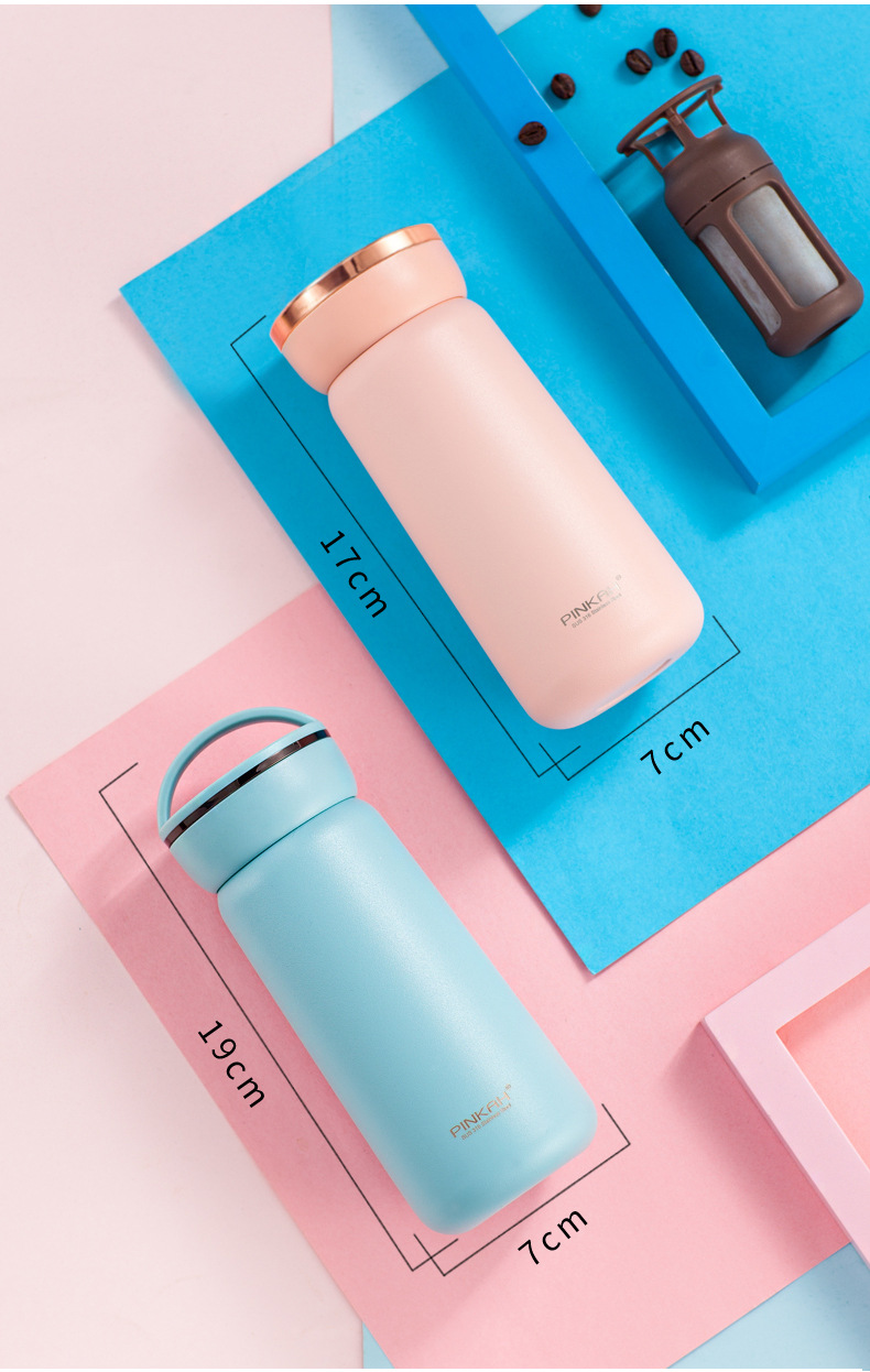 品家316食品级不锈钢保温杯女ins学生随手杯简约可爱带滤网咖啡杯详情10