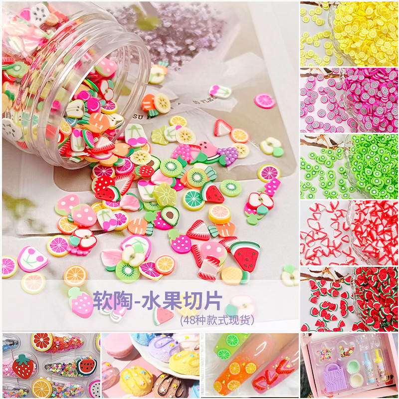 50g artificial soft clay long strip sugar granules packaging, food and play chocolate, handcrafted material, cream glue decorated soft clay granules pic 5