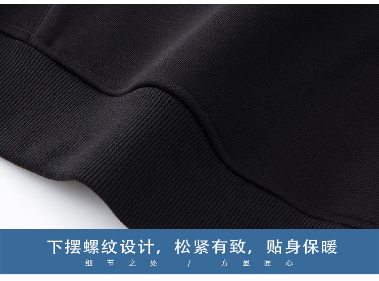 The new autumn and winter collection of koi fish embroidered hoodies, men's hooded shirts, large-sized men's pullovers and casual couple shirts from a trendy brand pic 14