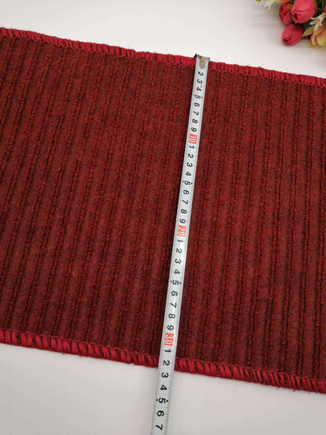 Creative home door MATS, floor MATS, kitchen, bedroom and bathroom red carpet anti-slip MATS, simple life dust-removing floor MATS pic 5