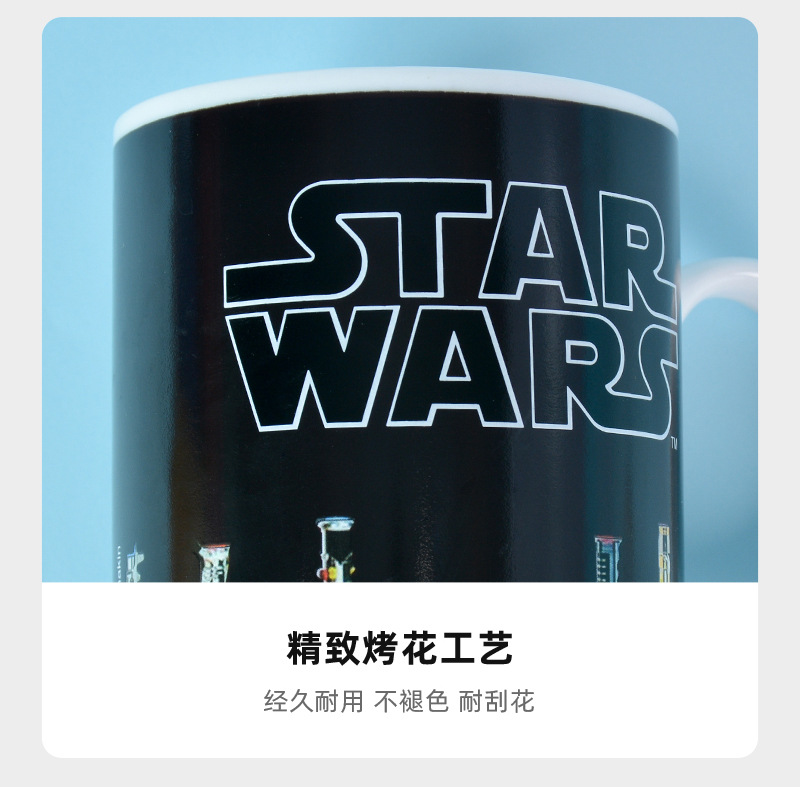 Factory direct supply coffee ceramic cups, color-changing mugs, Japanese-style cartoon personalized large-capacity ceramic color-changing cups pic 31