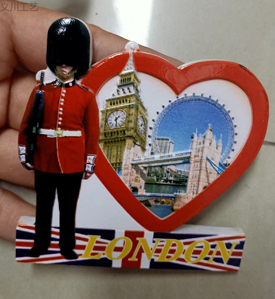 厂家直销  英国包包靴子小汽车造型3D立体树脂冰箱贴磁力贴现货批发详情11