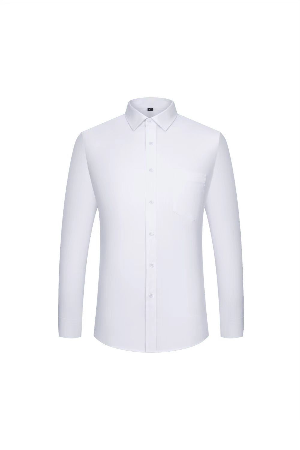 Beijing 2024 primavera/otoño camisa de manga larga de los hombres 40 algodón empleado de oficina profesional color sólido algodón casual cardigan hombre pic 2
