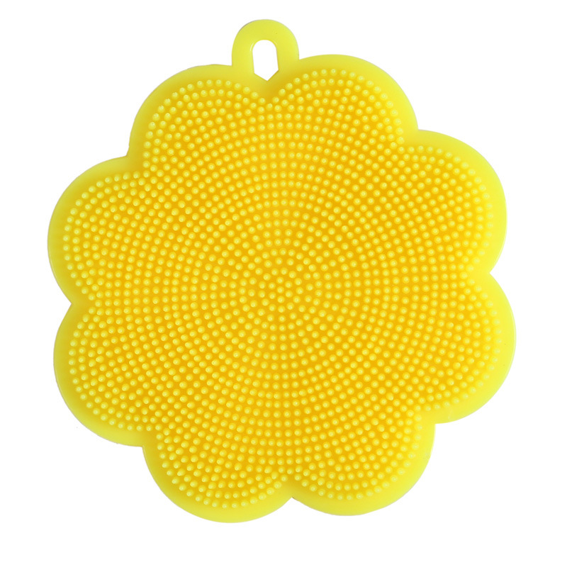 Kitchen multi-functional wonder: Silicone brush, dishcloth, dish scrubber, scouring pad, oil-free cleaning cloth, heat insulation pad pic 12