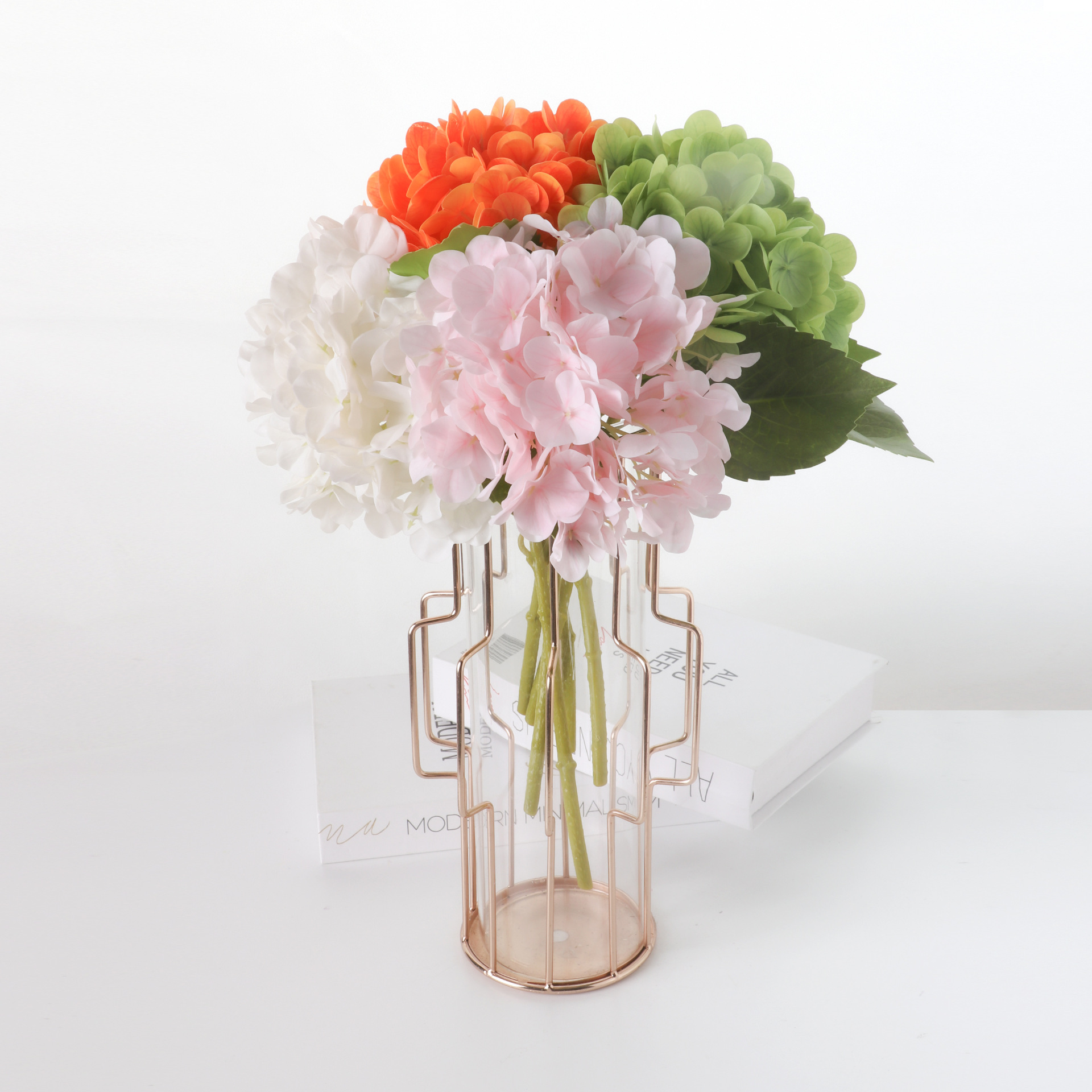 维拓仿真玫瑰花1花2苞玫瑰假花植物家居婚庆装饰绿植盆栽详情10