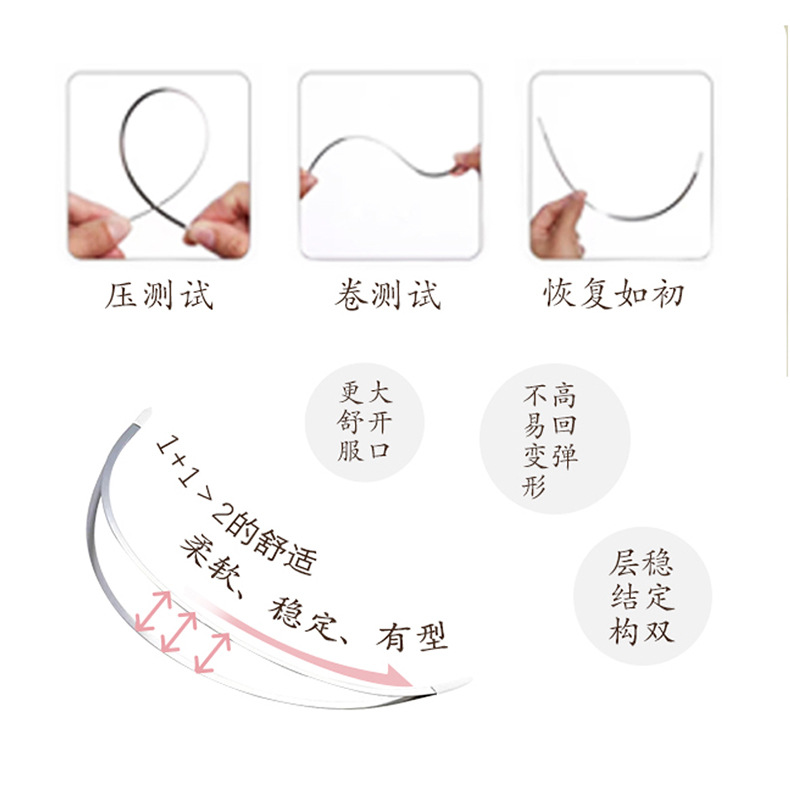 69111薄款大码缎面聚拢网纱透气无杯调整型内衣软钢圈收副乳文胸详情13