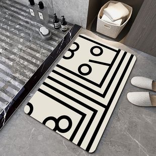 厨房台面沥水垫ins风硅藻泥地垫方形沥水垫餐桌吸水隔热垫批发详情9