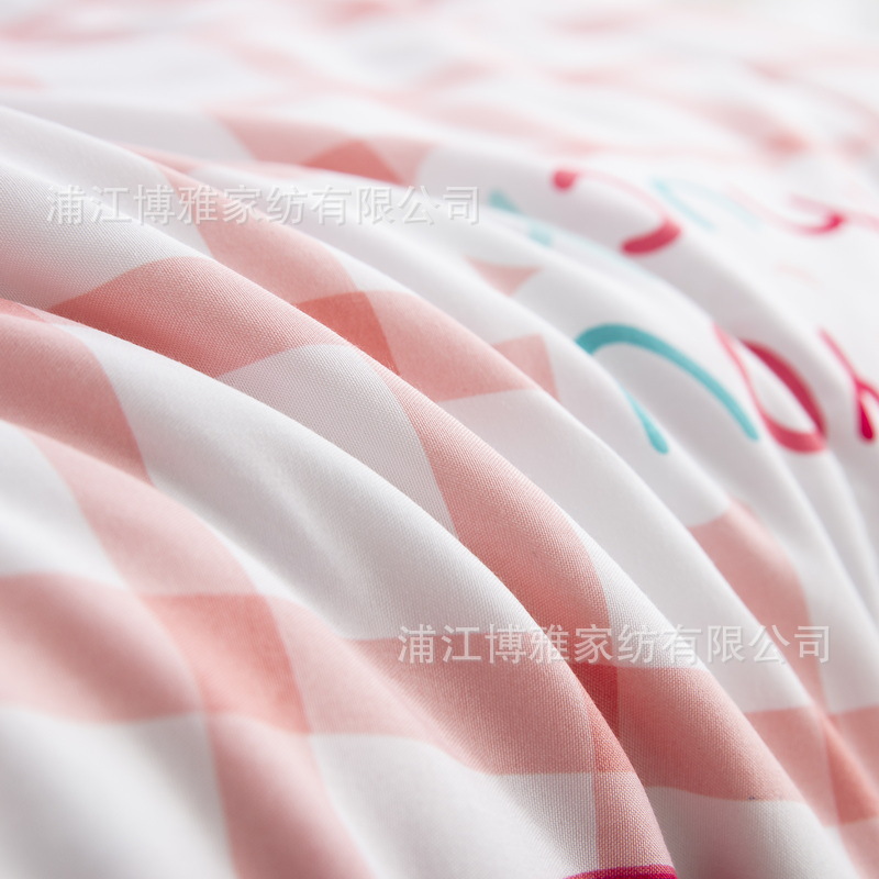 Wholesale of new Korean washable cotton summer quilts, summer air-conditioned quilts, washable summer cooling quilts, gift bed sheets, double thin quilts pic 14