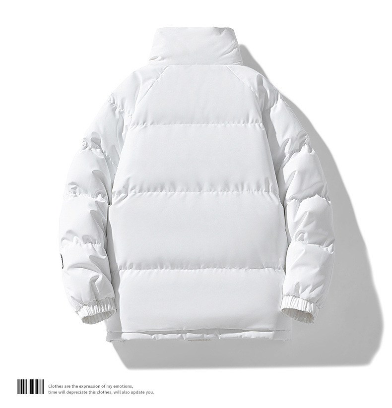 冬季羊羔绒棉衣羽绒棉服男士立领户外面包服加厚保暖外套情侣棉袄详情9