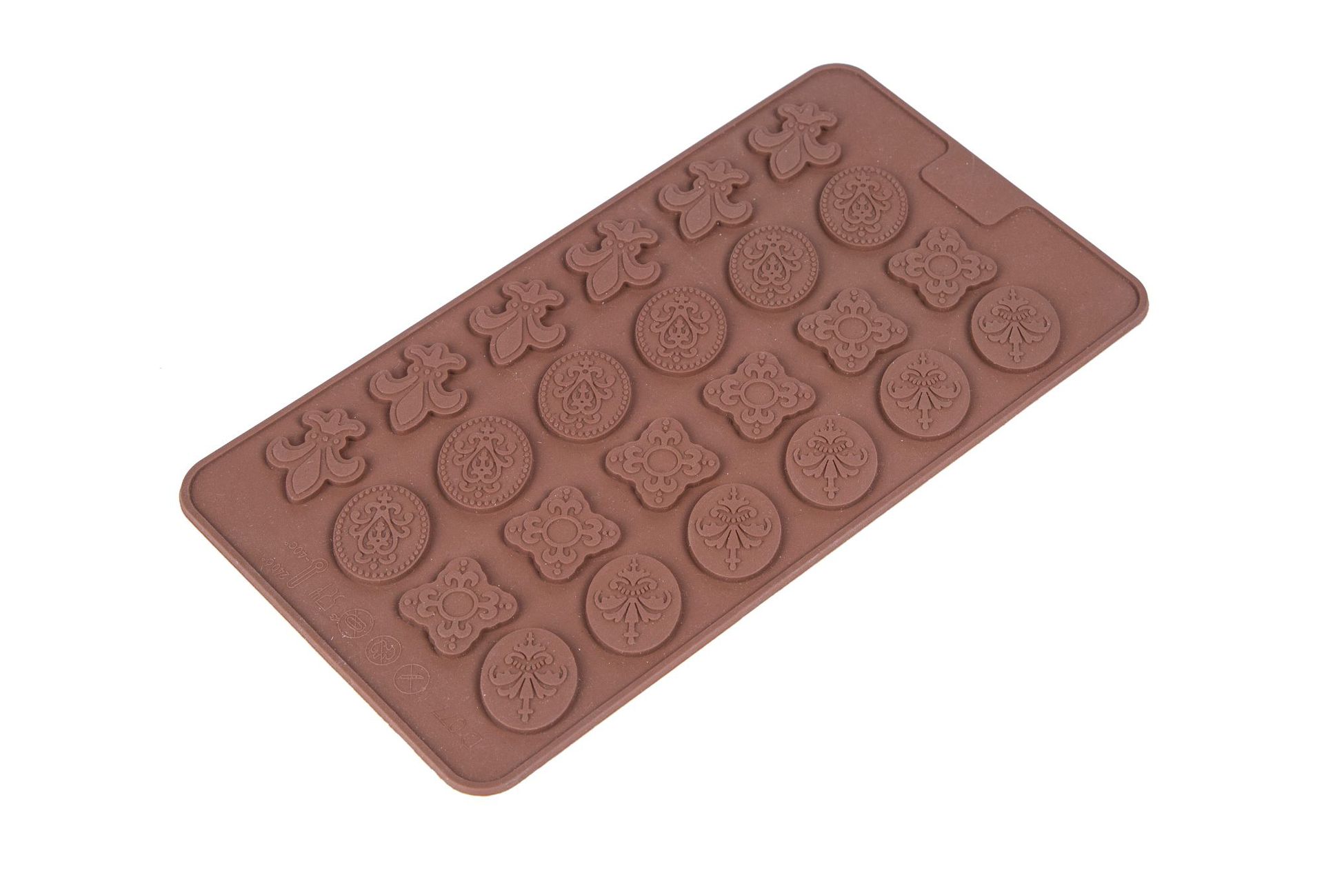 6连洋葱头旋风糕硅蛋胶模具白色慕斯意大利烘焙法式甜品DIY蛋糕模详情3