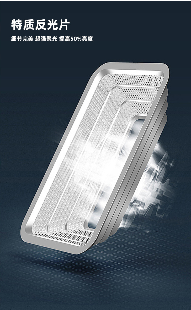 强光超亮防水塑料款LED投光灯室外投射球场户外高亮泛光灯照明灯详情6