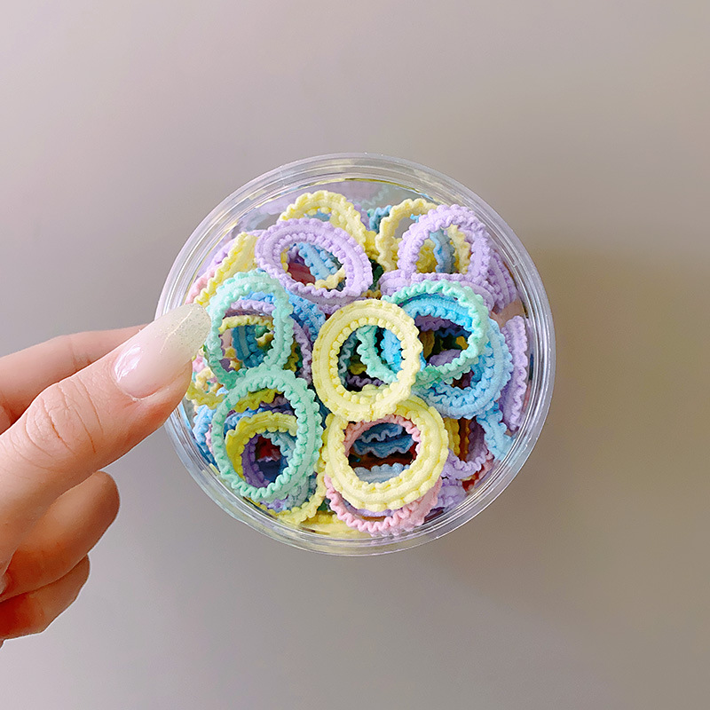 Children's rubber band, baby high appearance level hair tie headwear, girls' hair tie without damaging hair, hair band headwear, girls' rubber band hair accessory pic 16