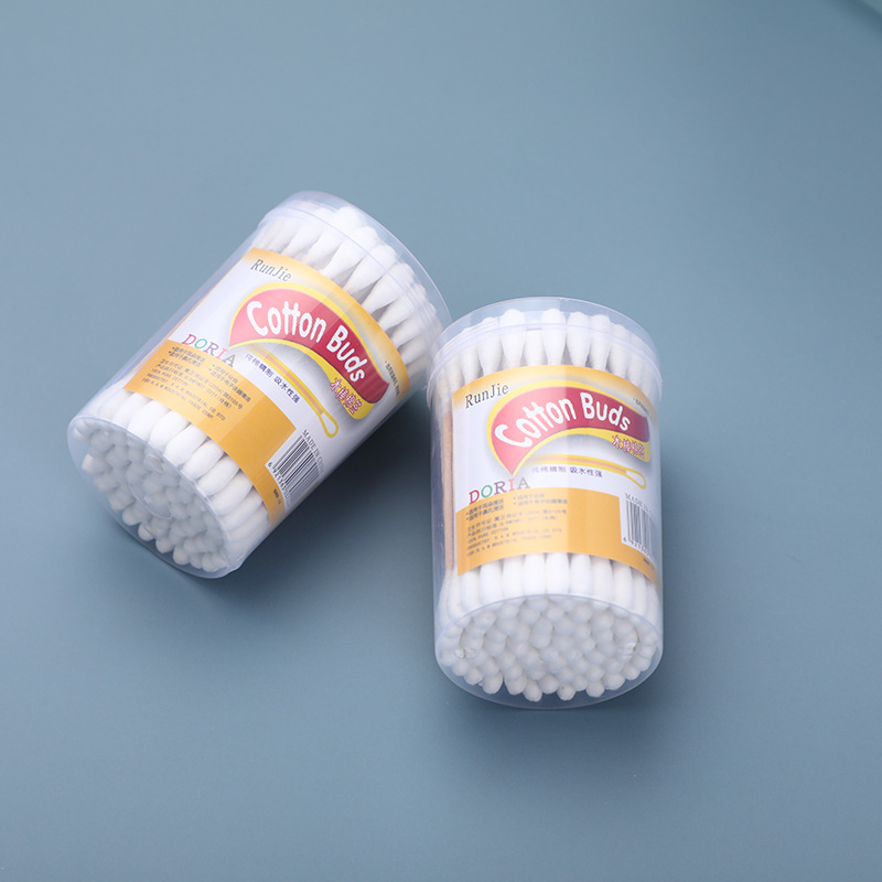 Disposable double-headed cotton swabs, beauty and makeup cotton swabs, wooden barrel cotton swabs, wholesale 2 yuan, 1 yuan and 2 yuan, street stall small commodities, small sundries, daily necessities wholesale pic 3