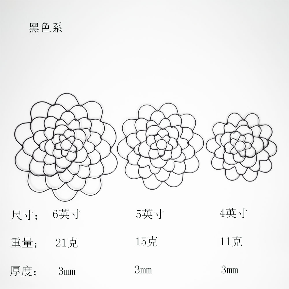 跨境金属铁艺不锈钢插花辅助器工艺品家居花朵插花辅助器软装饰详情8