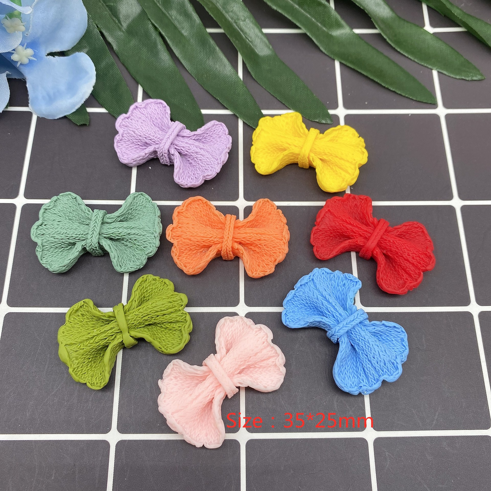 树脂配件饰品帽子贴片史莱姆内放DIY日韩风哑光笑脸厂家直销详情79