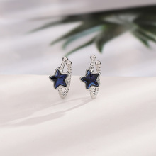 Long ear-clip-style earrings without ear piercings, simple and elegant for women, a niche European and American twisted long tassel ear-hanging bone clip pic 16