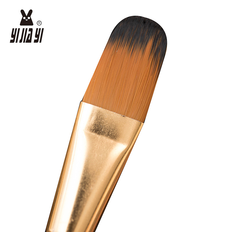 High-quality 15-piece oil painting brush cloth bag set, gouache acrylic watercolor oil painting brush set in stock pic 8