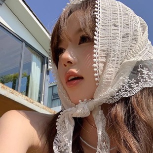 Autumn and winter fruit felt, sweet hair bands, headbands, headwear, cute and simple rubber band hair ties, bb hair clips, edge hair accessories, for women pic 6