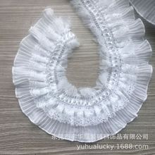 Wholesale of hot-selling lace, pearl lace, chiffon, pleated chanel-style lace accessories and decorative webbing pic 11
