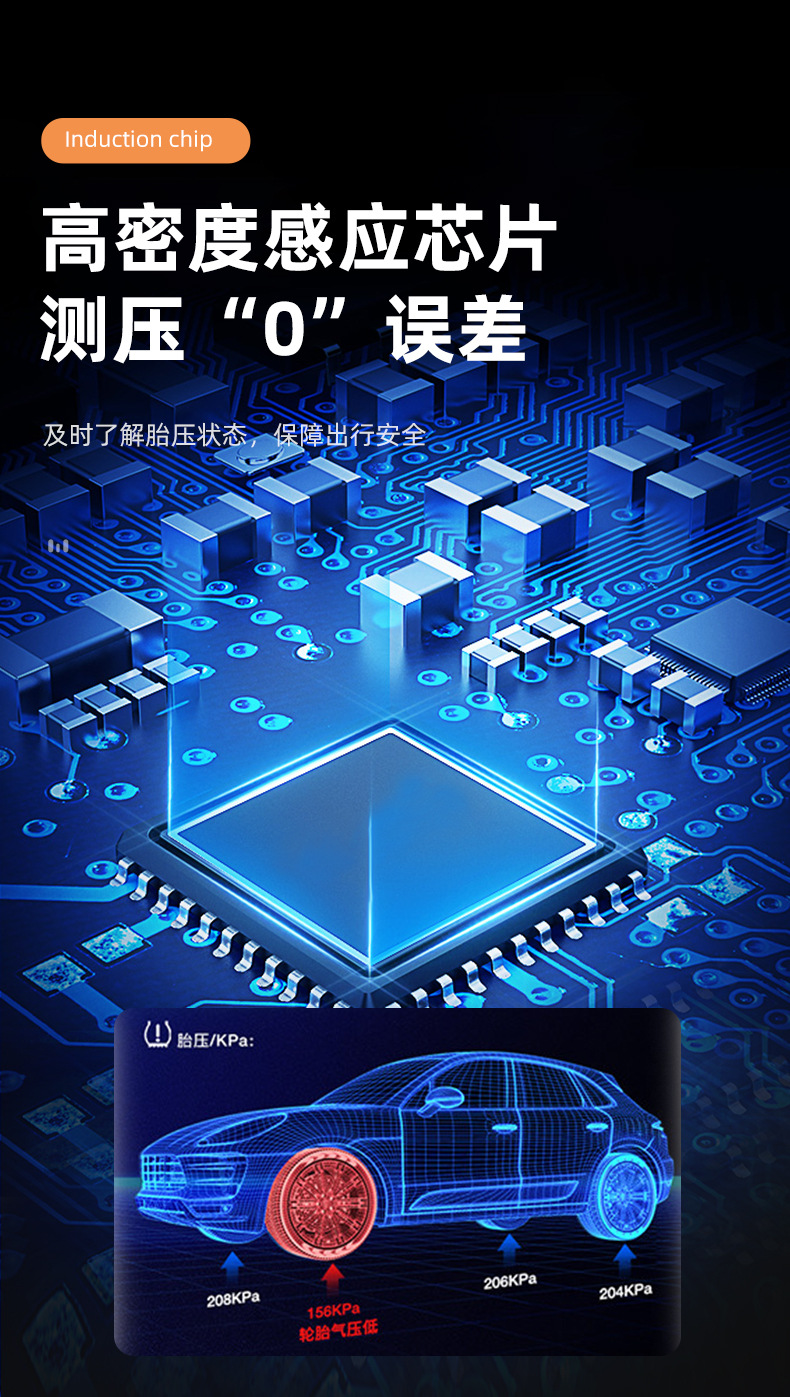 车载充气泵便携式迷你电动打气筒自行车电动气泵手持车载充气泵USB充电两用轮胎打气筒多功能轮胎充气泵详情11