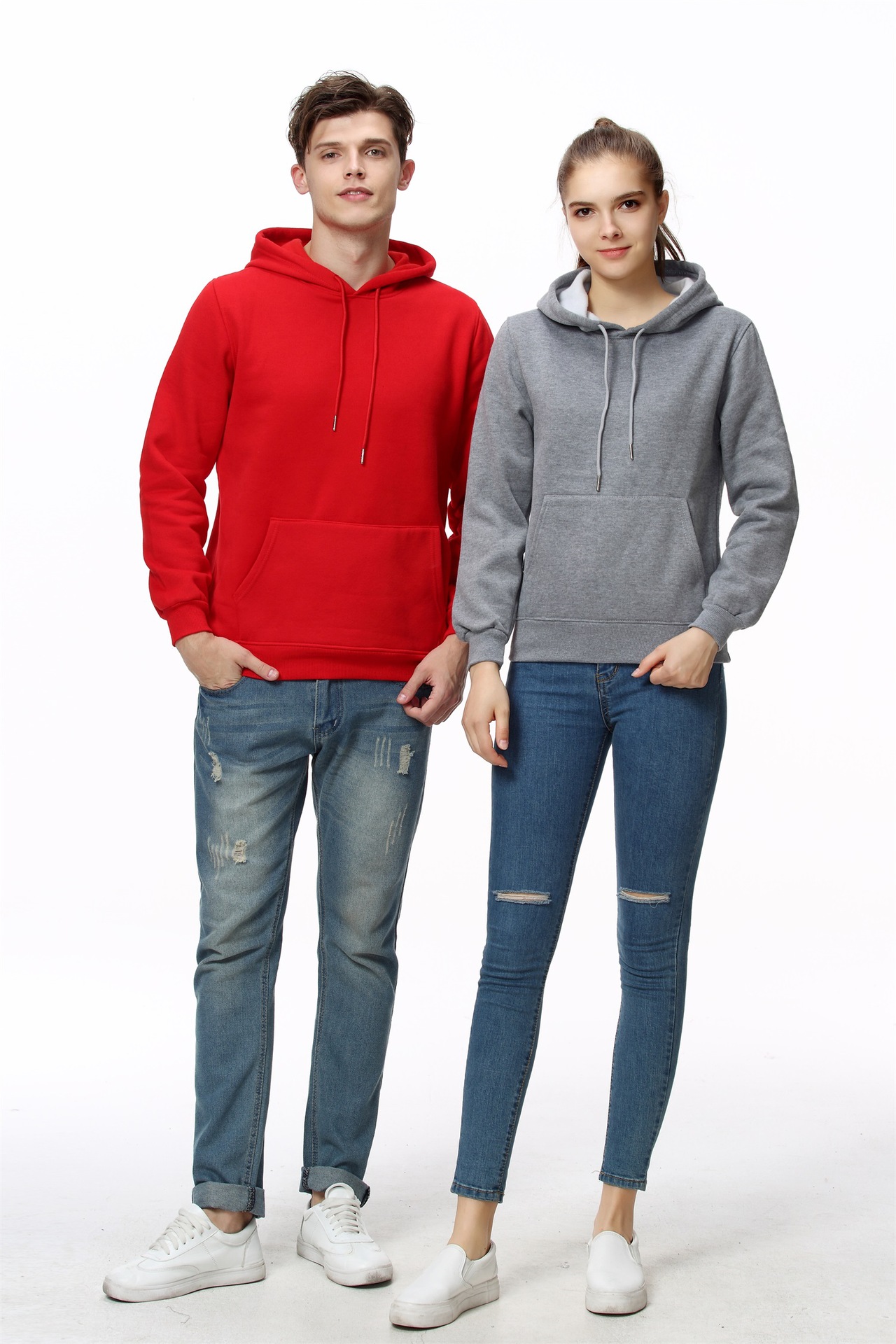 Autumn and winter fleece, hooded, long-sleeved, loose-fitting, class reunion hoodie, custom design, LOGO printed, annual meeting cultural T-shirt, coat pic 6