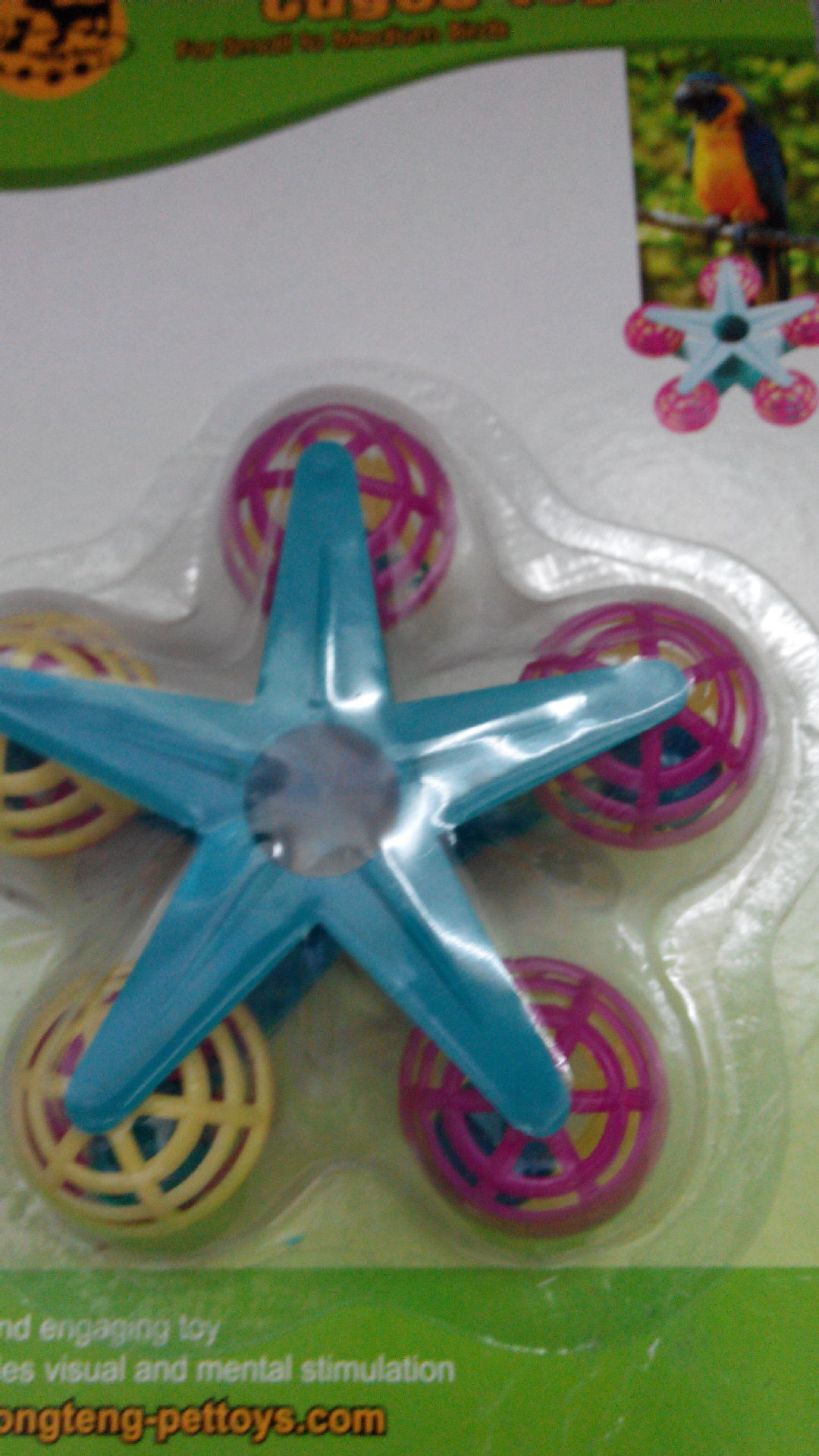 Baojie Parrot Bird Toys, Bagels, ladders, swings, wind chimes, birds, pet bird supplies manufacturer wholesale pic 13