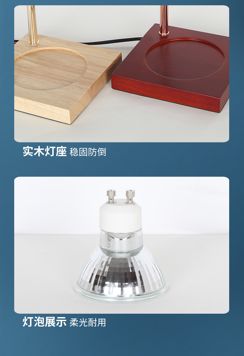 Aromatherapy melting candle wax lamp, retro and nostalgic marble melting candle lamp, home creative table lamp, plug-in dimming candlestick pic 13