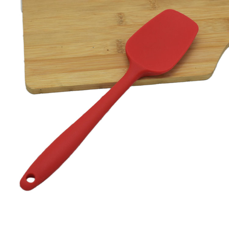 Small one-piece T-shaped silicone spatula, high-temperature resistant spatula, spatula spoon, cream spatula, square head T-shaped spatula, baking tool pic 6
