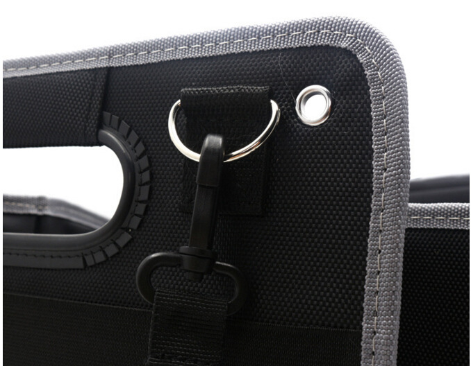 厂家直销汽车收纳箱黑色牛津布储物箱车用后备箱收纳包可定制logo详情74