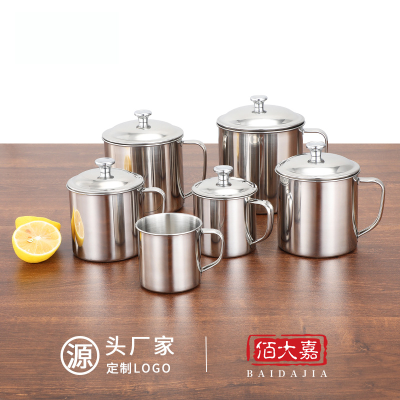 厂家批发带磁不锈钢奶锅 汤锅地摊9块9开业礼品弧形锅 可激光LOGO详情11