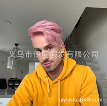 跨境欧美派对假发渐变短直发波波bobo挑染女假发cosplay假发逼真详情3