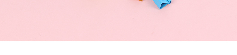 Cartoon smiling face hollowed-out cylinder long tail clip, file folder, smiling clip, ticket clip, organizing paper, metal dovetail clip pic 11