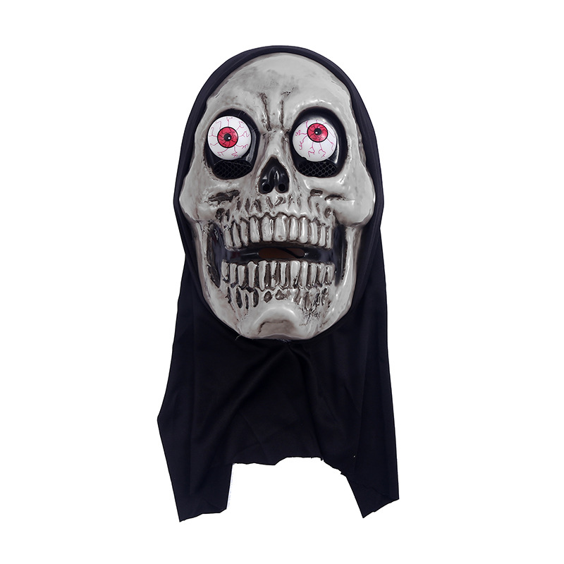 万圣节恐怖全脸面具剧本杀万圣节面具成人儿童死神单片恐怖鬼面具详情2