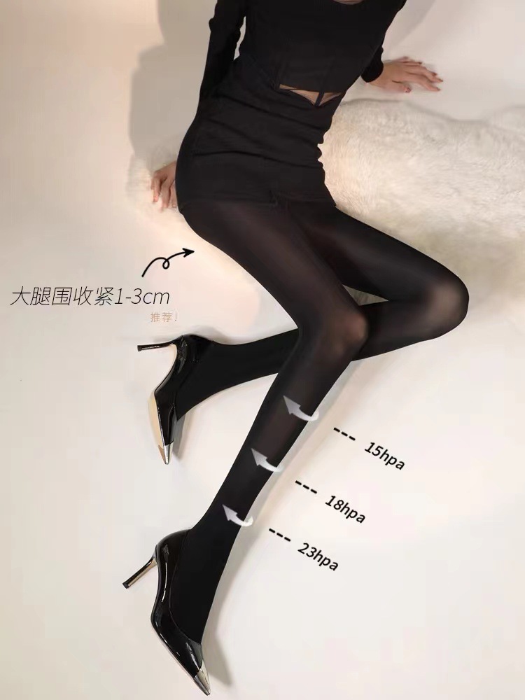 蒋大猫0D超薄丝袜女防勾丝耐穿夏季美肤袜批发高透菠萝袜光腿神器详情4