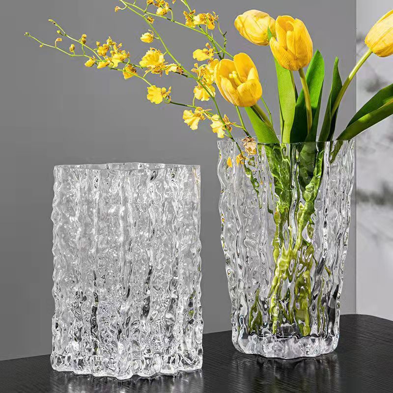European retro glass vases, personalized and creative living room and office water-grown flower arrangement containers, decorative handicrafts pic 10
