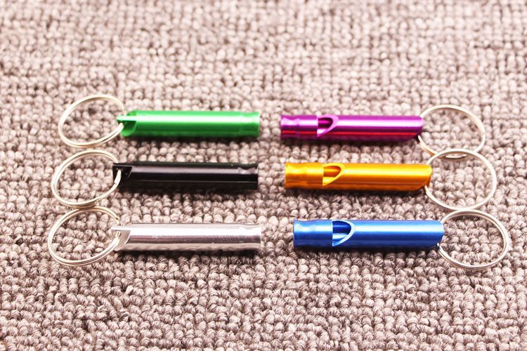 Pet whistles, aluminum alloy colorful small whistles, fire-fighting and wilderness survival whistles, outdoor training dog pet whistles pic 7
