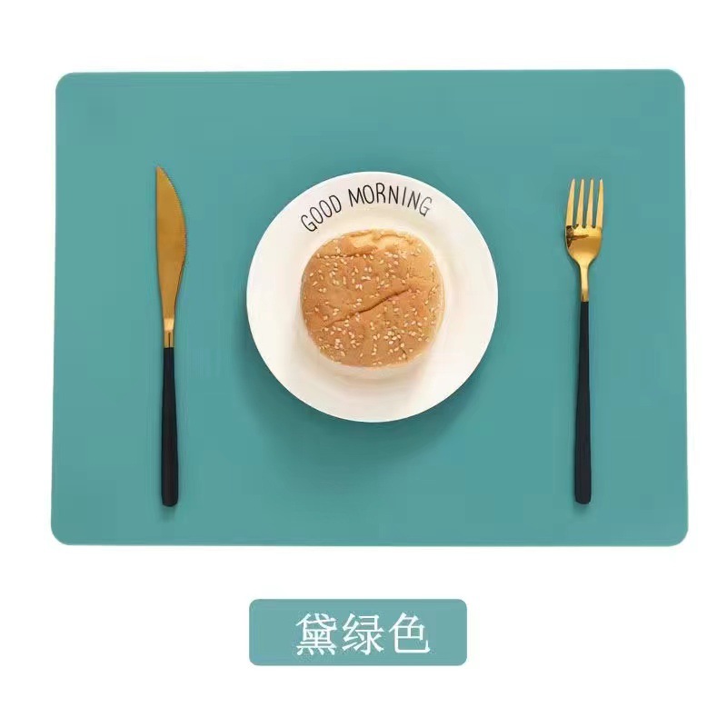 现货ins食品级硅胶餐垫学生防油防水餐桌垫儿童防烫隔热垫西餐垫详情10