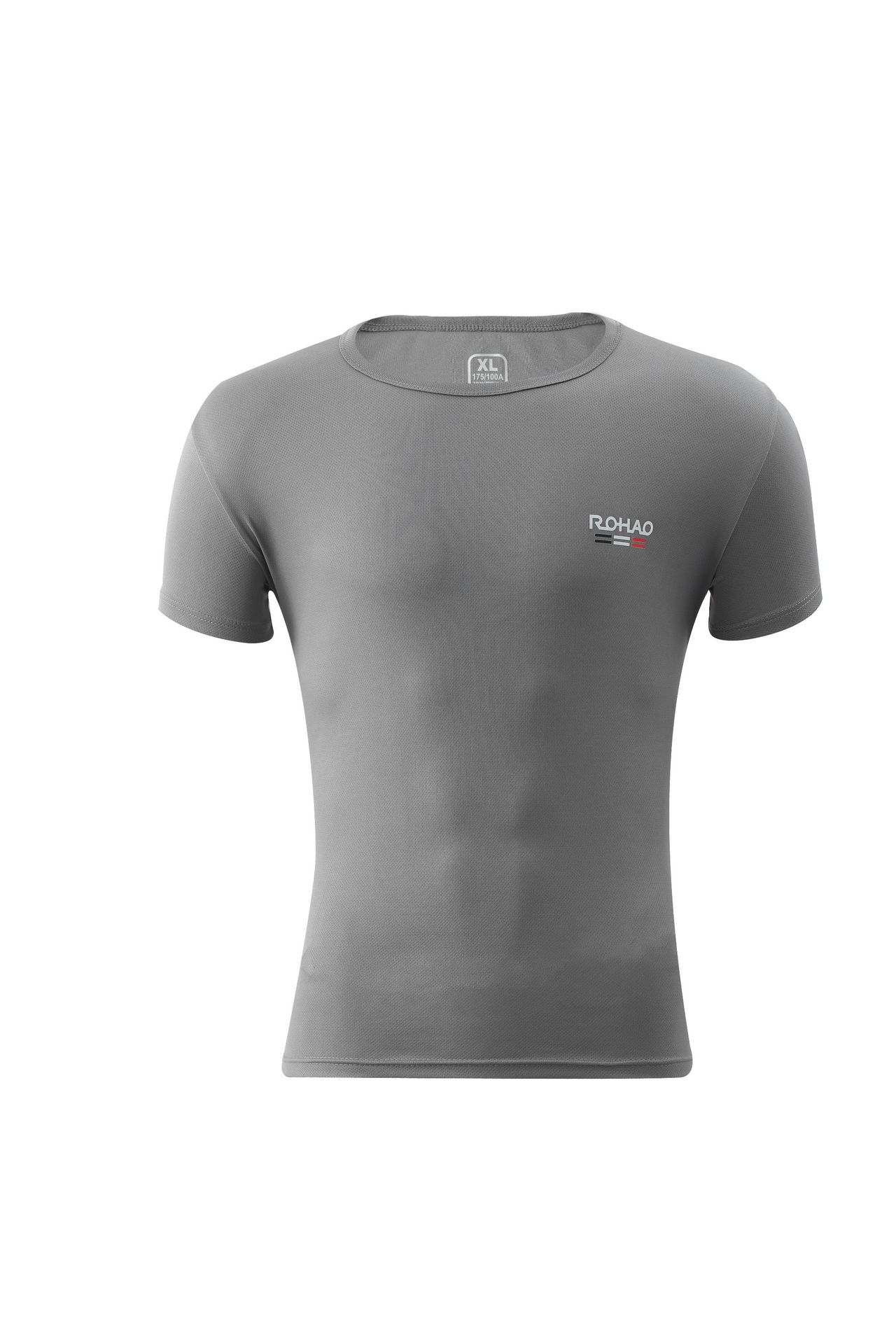 春夏新款男士冰丝空调T恤速干短袖半截袖潮男情侣款网眼运动上衣详情3