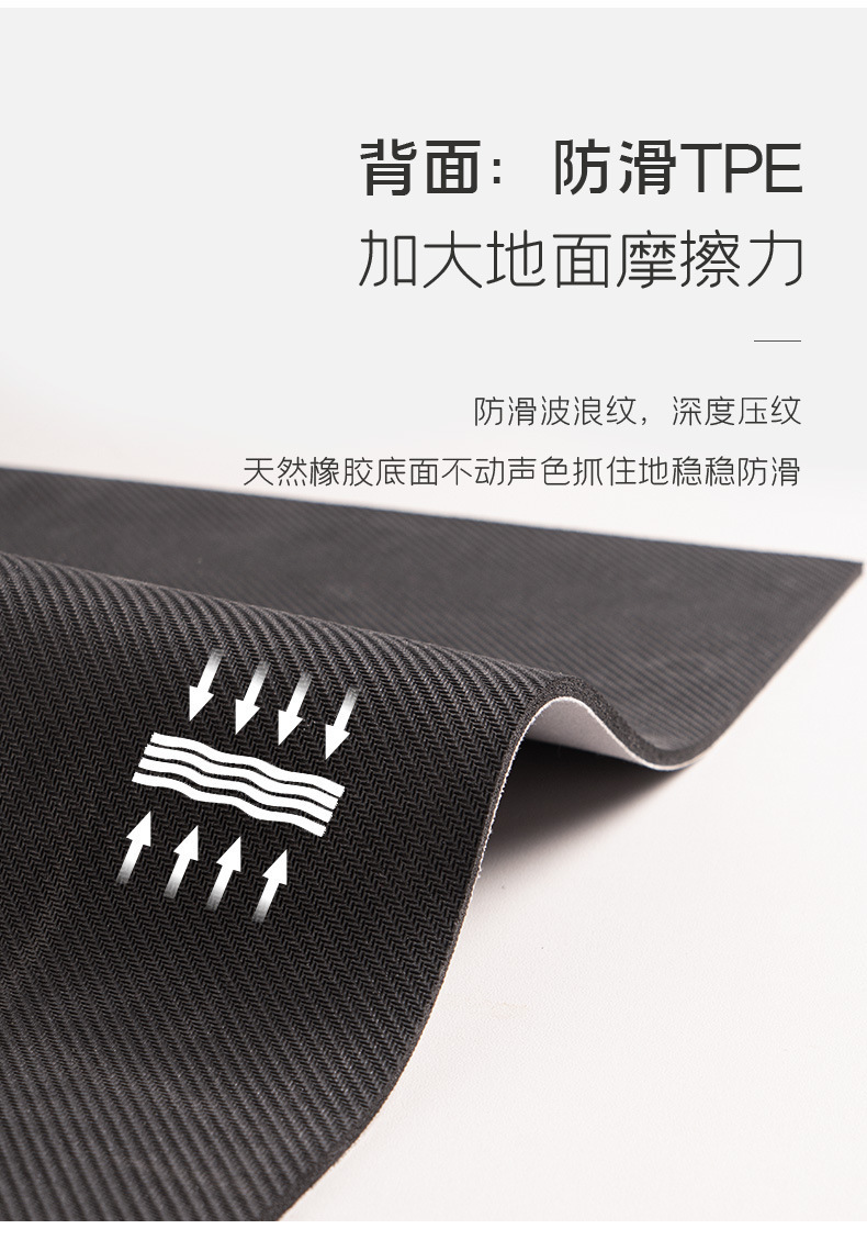 黑白棋盘格笑脸厨房进门防滑地毯硅藻泥软垫卫生间吸水速干脚垫子详情4