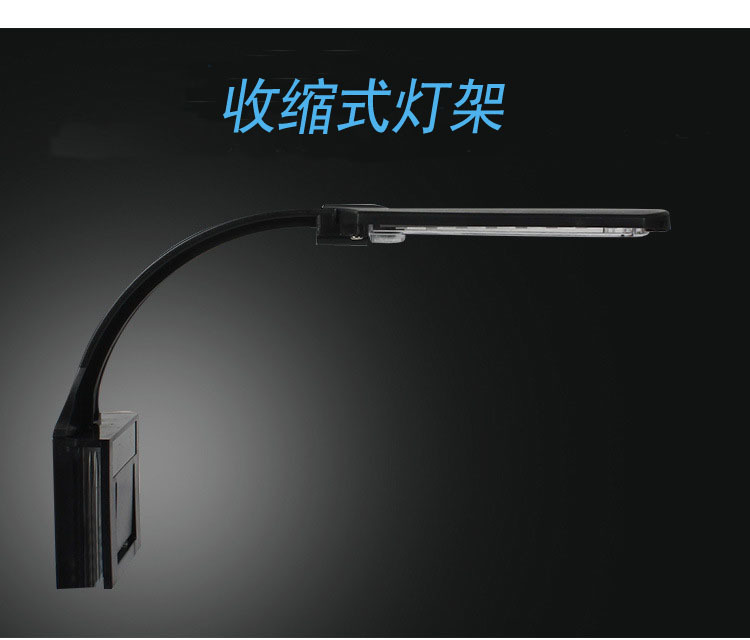 Fish tank clamp light LED high-brightness aquarium and aquatic plant light, fish tank lighting lamp, blue and white LED clamp light lighting lamp pic 3
