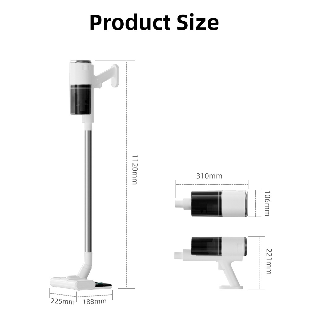 Sweeper, mopping machine, electric small household appliance, wireless fully automatic cleaning, sweeping and mopping all-in-one machine, lazy person, handheld mop pic 10