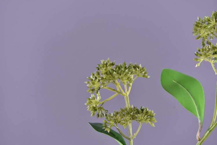 Artificial flower bouquets, flower arrangements, green plants, Dingding grass, artificial flowers, living room ornaments, decorative items, plastic flowers, photography props, silk flowers, artificial plants pic 22