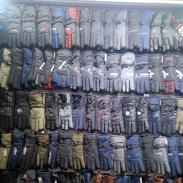 Cross-border thickened and extended warm gloves, outdoor skiing, motorcycle and electric bike riding gloves, riding with fleece and thickened pic 2