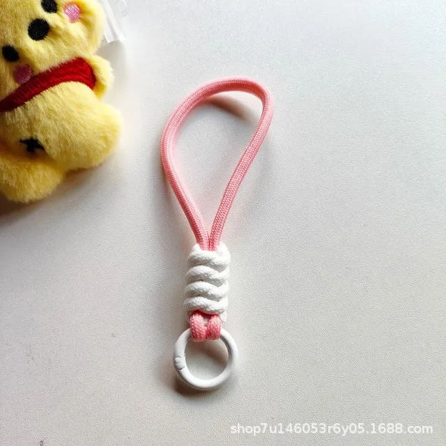 夺甲 TOLKA品牌编织手机挂绳糖果色迷你可拆打结钥匙扣短绳批发商详情16